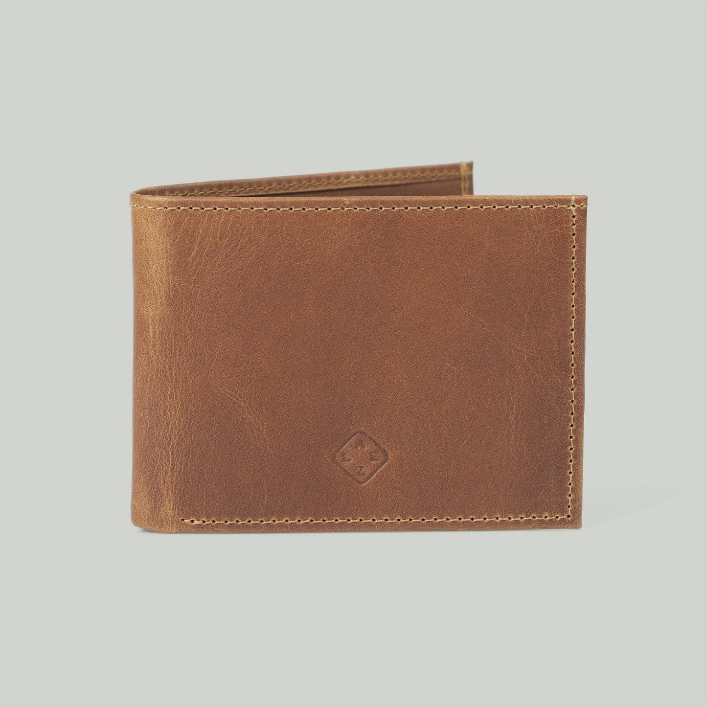 Classic Bifold Leather Wallet: Black-Brown