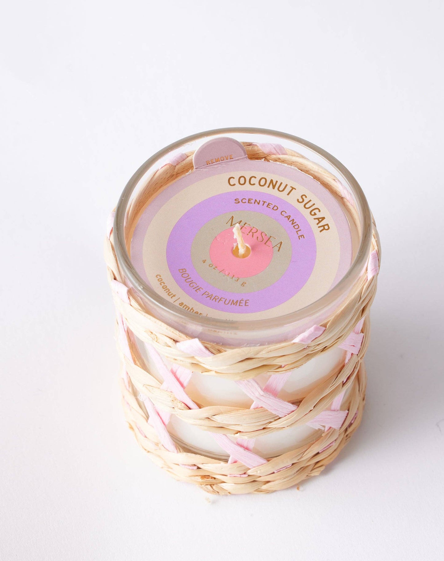 Coconut Sugar Seagrass Candle: Coconut Sugar