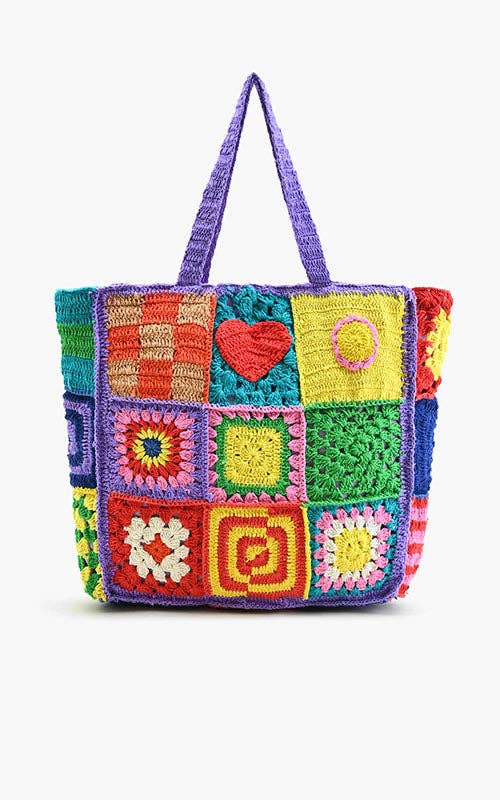 America & Beyond Fun Crochet Pop Culture Tote