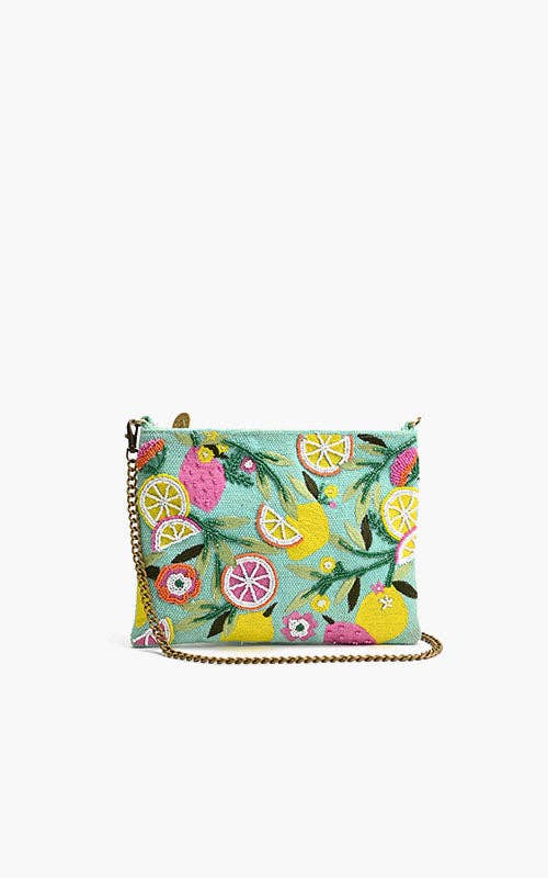 America & Beyond Citrus Blueberry Infusion Clutch