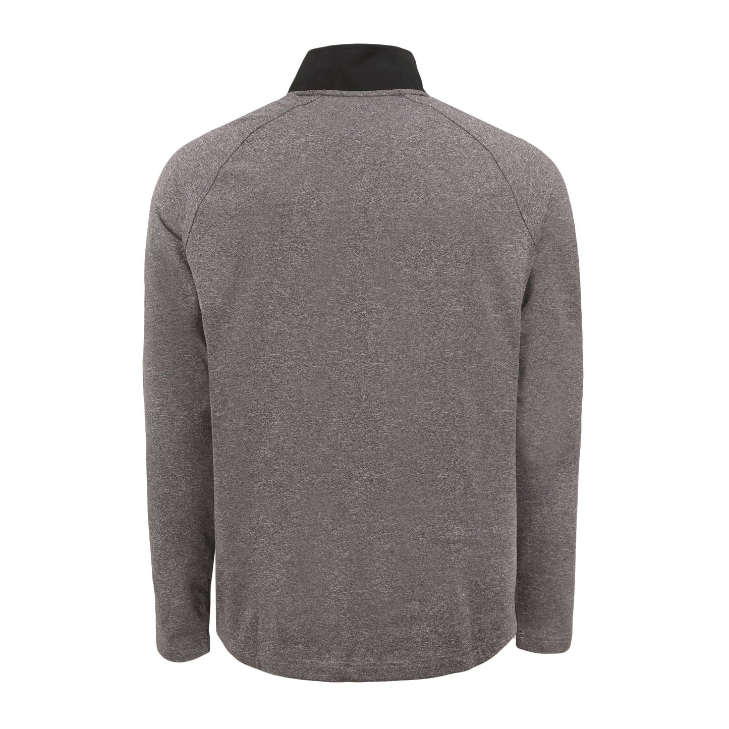 Cutter & Buck Adapt Eco Knit Hybrid Recycled Quarter Zip: Navy Blue / XL