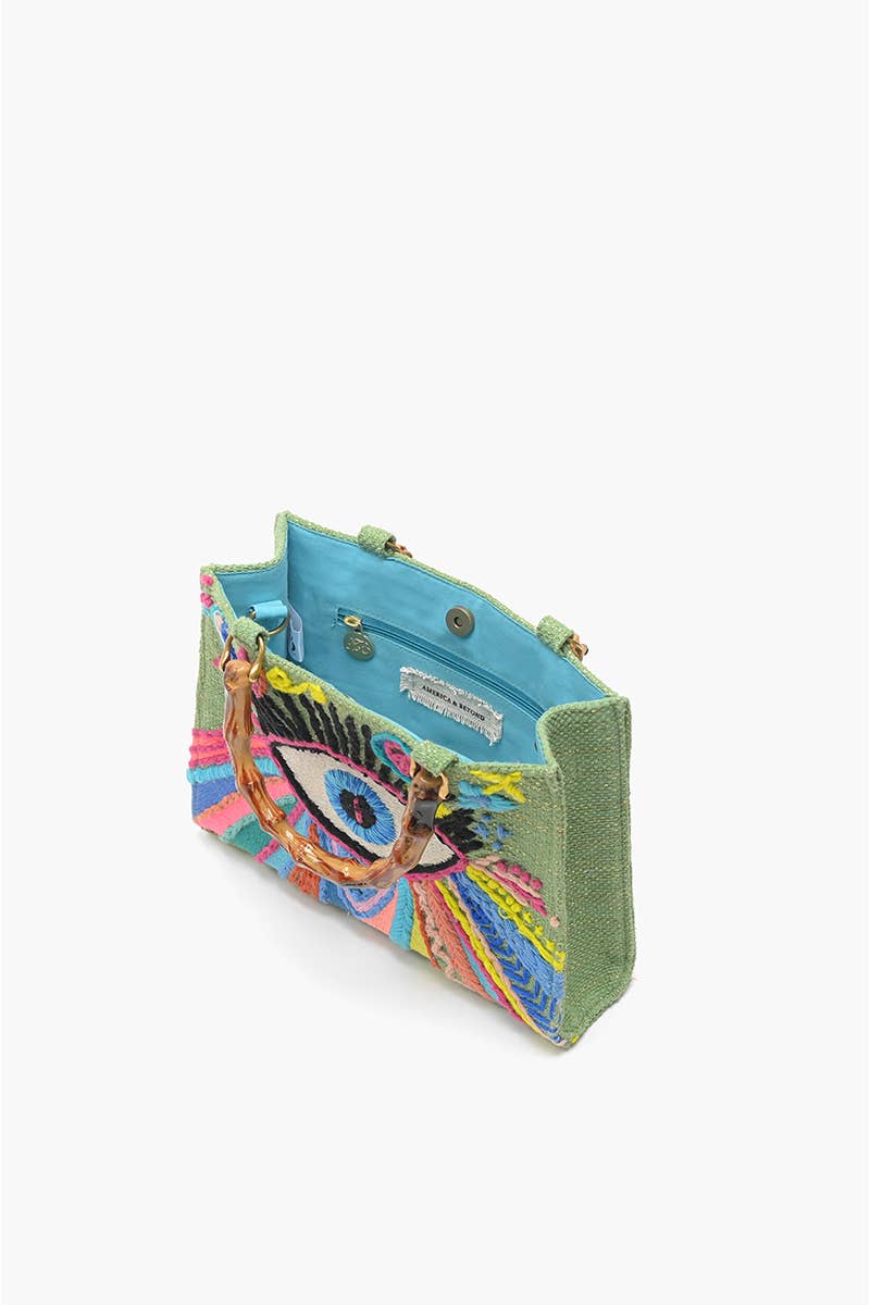 America & Beyond Groovy Evil Eye Handbag