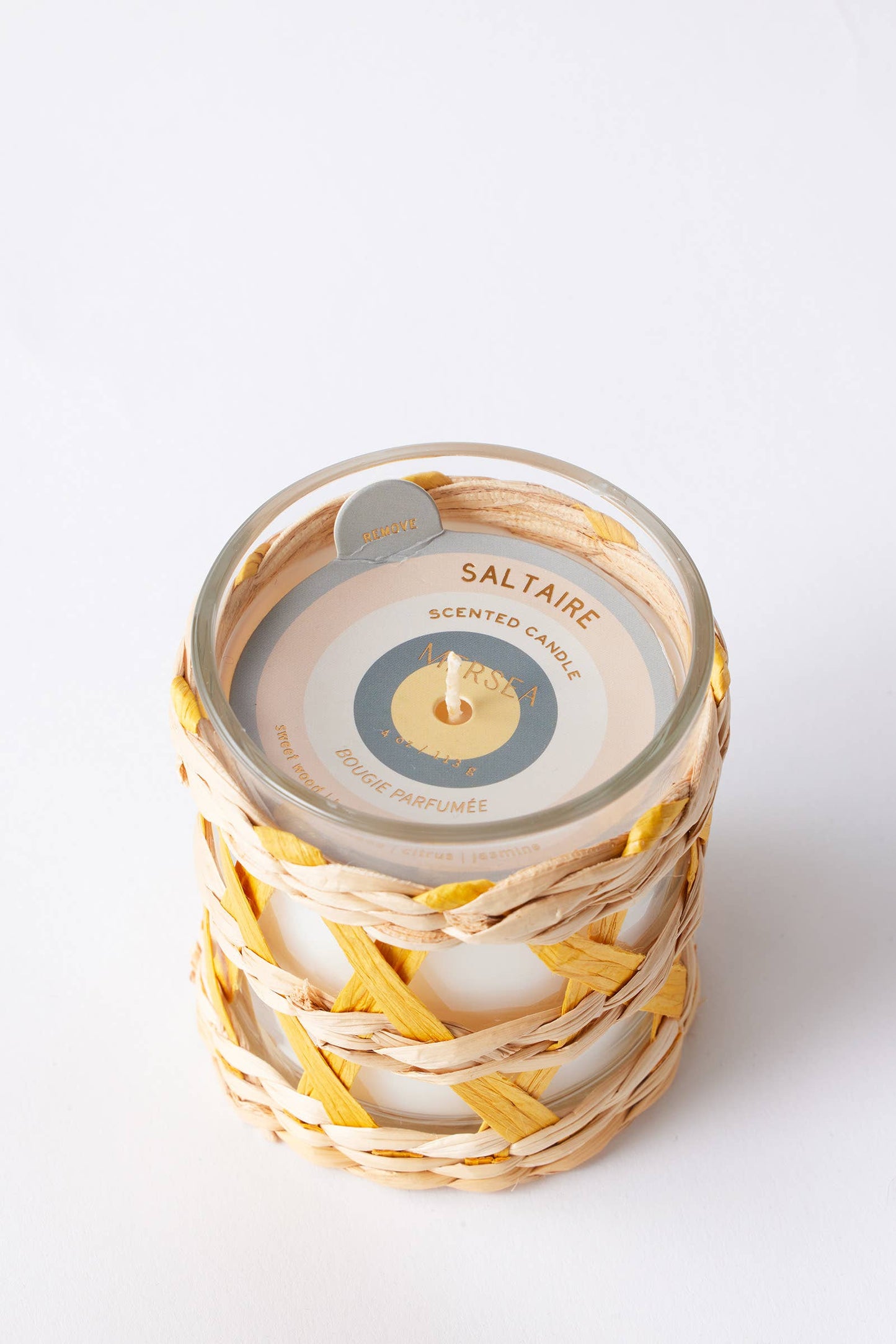 Saltaire Seagrass Candle: Saltaire
