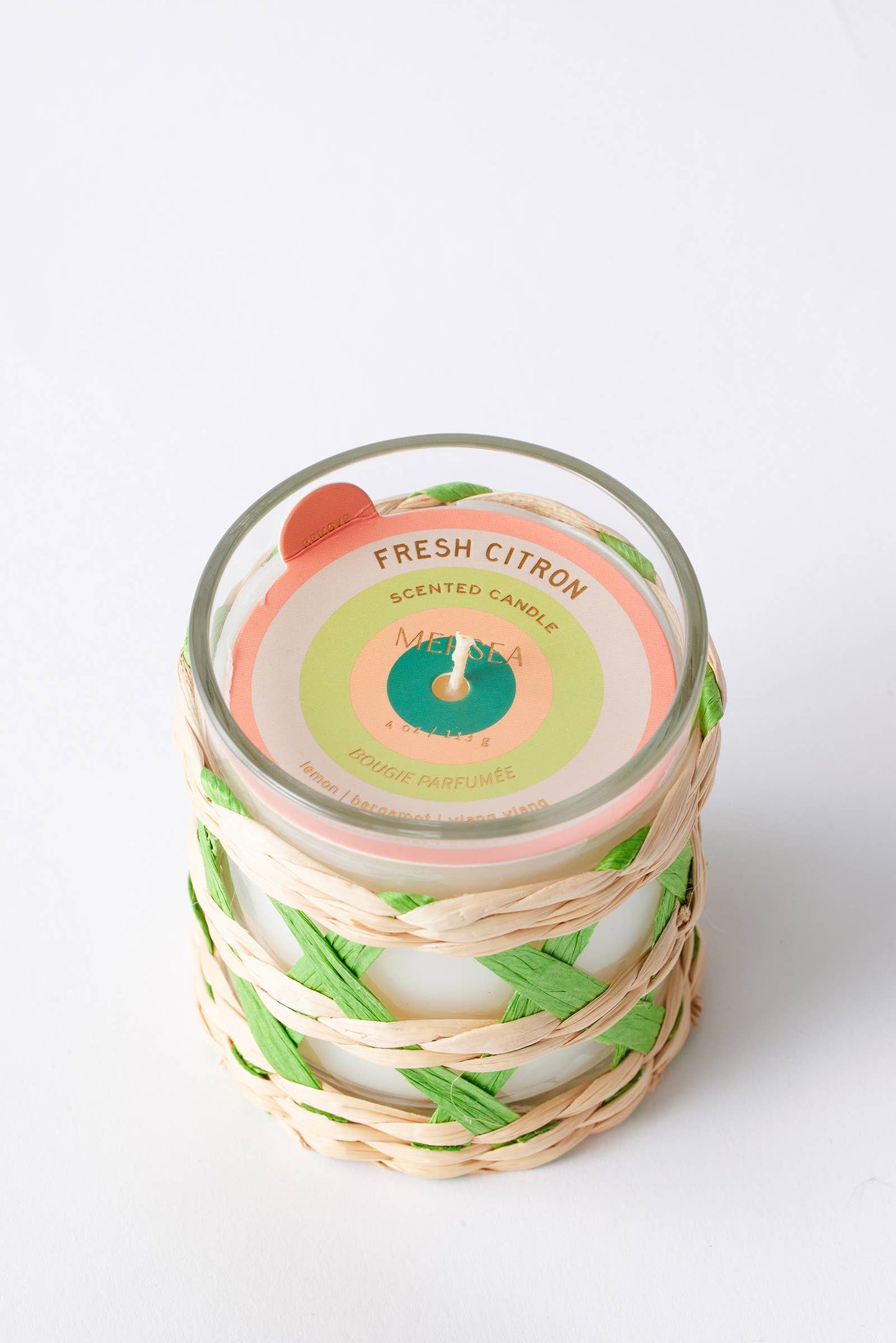 Fresh Citron Seagrass Candle: Fresh Citron