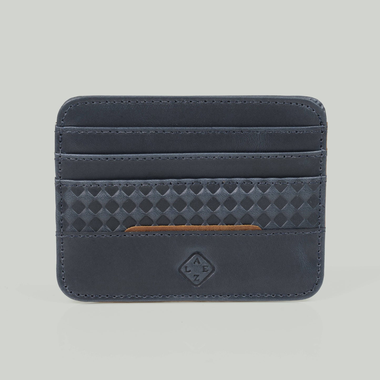 Classic Leather Card-Holder: Brown-Black