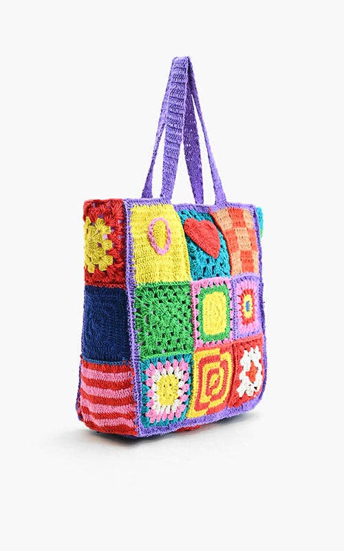 America & Beyond Fun Crochet Pop Culture Tote
