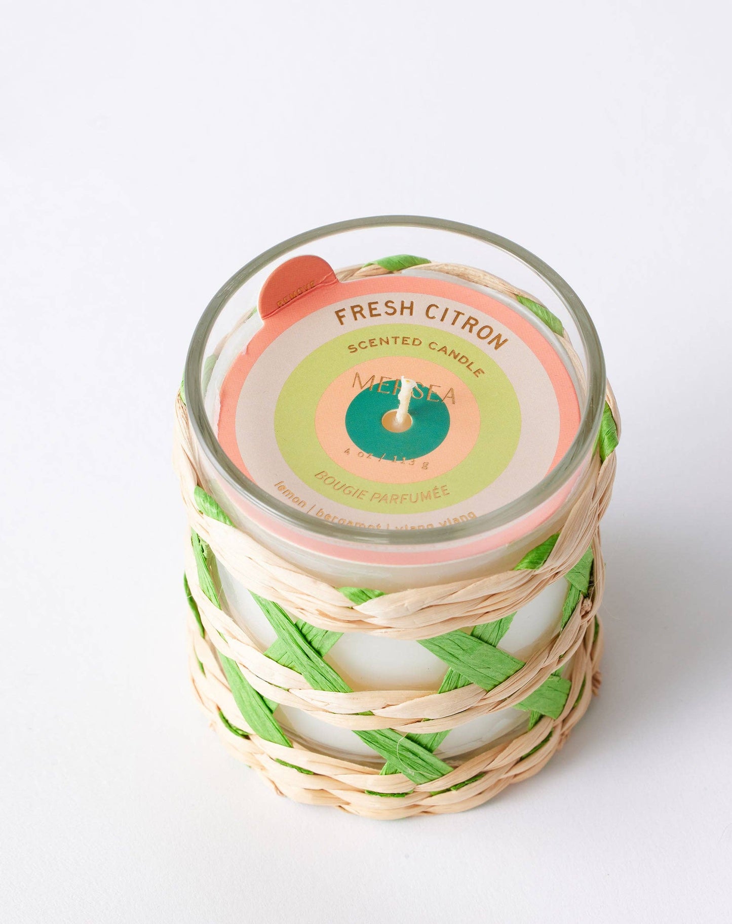 Fresh Citron Seagrass Candle: Fresh Citron