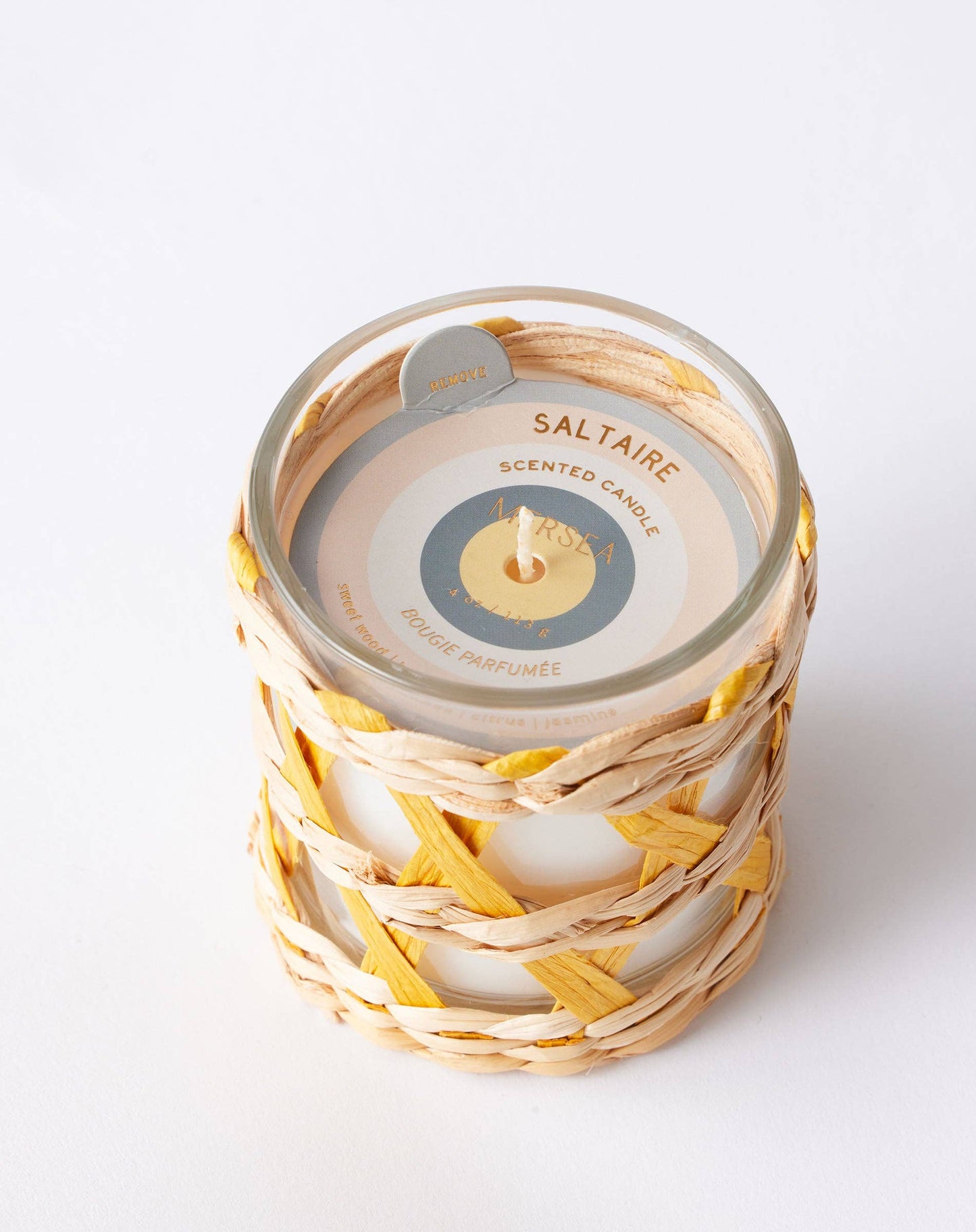 Saltaire Seagrass Candle: Saltaire